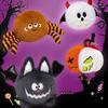 Pumpkin Spider Halloween Bat Plush Toy Stuffed Dolls Decorations Gifts Kids