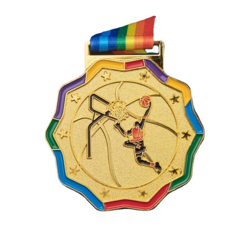 Goldene Basketball Sportfest Gedenkmedaille