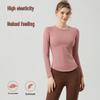 Lulu Damen Slim-Fit Langarm Yoga- und Lauf-T-Shirt - Herbst/Winter Stil Fitnessbekleidung