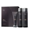 Homme Dark Control Skincare Set Toner Lotion Cleansing Foam Anti-Aging Total Solution