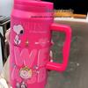 OLOEY Snoopy Stainless Steel Insulated Straw Cup