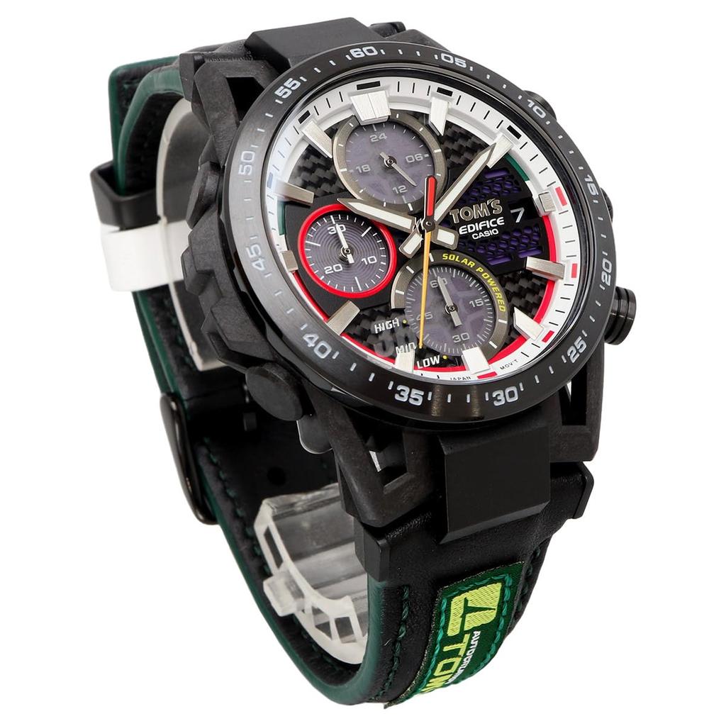 CASIO EDIFICE Men Watch 50TH ANNIVERSARY EDITION SOSPENSIONE Sapphire Glass Overseas Model TOM'S EFS-S641TMS-1A