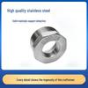 304 Stainless Steel Threaded Reducer Bushing: Inner/Outer Thread Connector, Direct Diameter Change, Sizes 1/2", 3/4", 1".
