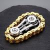 Creative Zinc Alloy Car Chain Fidget Spinner Gear