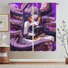 Hololive Kitchen Curtains for Bedroom Decoration Elegant Room Curtains 2 Pcs Set Customs Free Shipping Products Tentacles Blinds