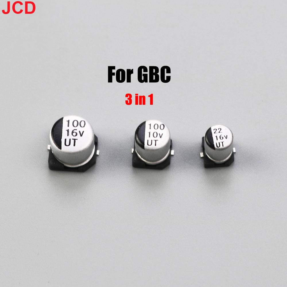 JCD Mainboard Capacitor For GBA GBP GBC for Gameboy Pock et For GBA GBC GBP GBA SP GBL Color Motherboard Repair Replacement