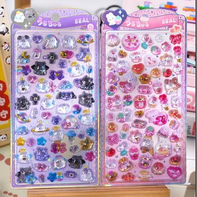 1 Pcs New 3D Cute Stickers Cartoon Animal Stickers For Scrapbooking Diy Journal Kawaii Decoration Stationery Sticker