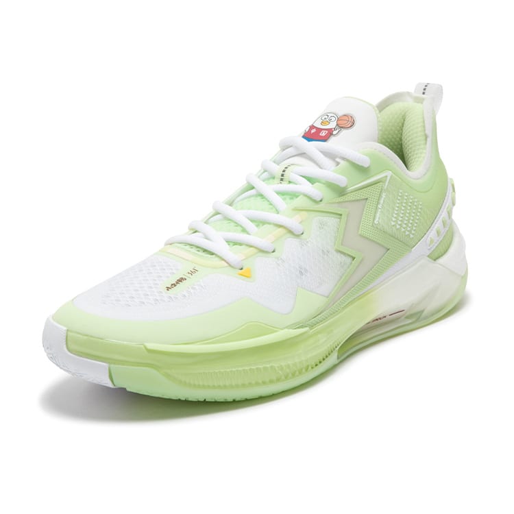 361 BIG3 5.0 Quick PRO Basketball Shoes Men's Low Top Jelly Aloe/361 Degrees White 672431107F-1