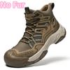 Fashion Man Basic Boots Outdoor Botas Non-Slip Business Shoes Men Winter Plush Snow Boots Side Zipper Leisure High Top Sneakers