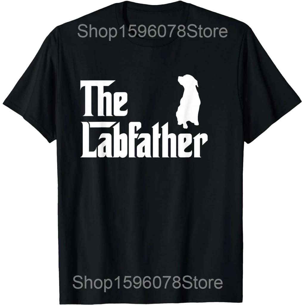 Life Is Better with A Yellow Lab Dog Labrador Retriever T Shirts Men Cotton Humor Streetwear Tee Short Sleeve Loose Clothing