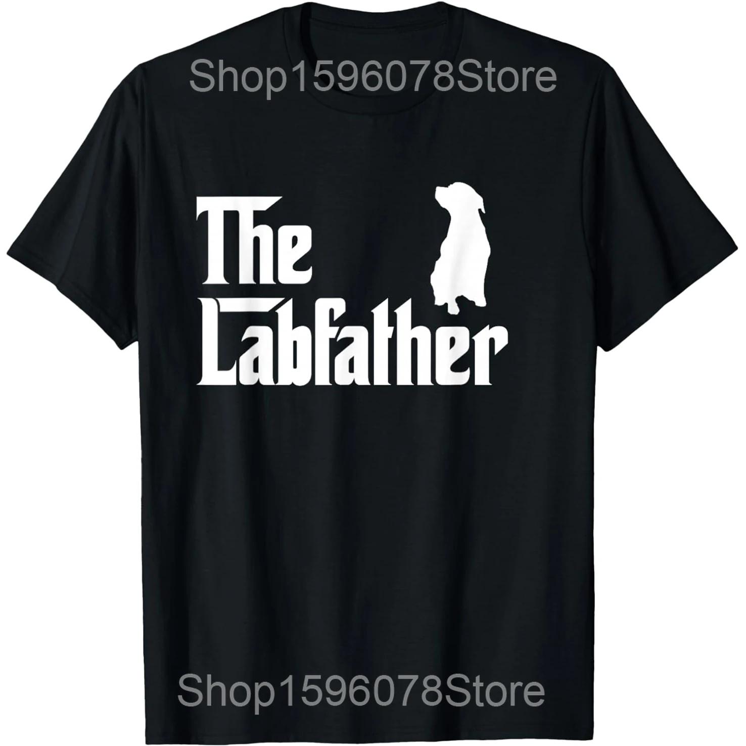 Life Is Better with A Yellow Lab Dog Labrador Retriever T Shirts Men Cotton Humor Streetwear Tee Short Sleeve Loose Clothing S