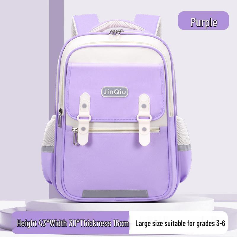 

Capybara Cloud Spine-Protecting Backpack for Grades 3-6 - Large Capacity, Load-Reducing, Red