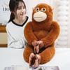 Newest Simulated Cuddle Gorilla Doll Kawaii Stuffed Plush Toy Figure Doll Cartoon Anime Cute Kids Birthday Holiday Gift Doll