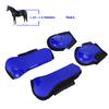 1Set Horse Legguard Leg  or Leggings PU Thickened   Elastic Cushioning Inn  Pad