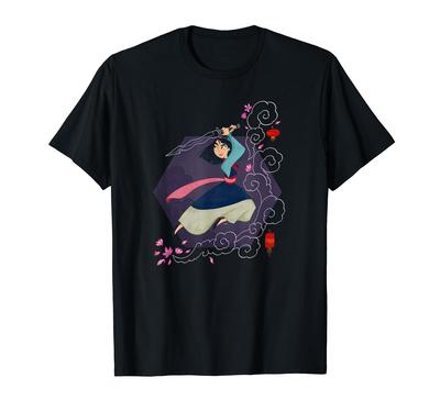 Disney 100th Anniversary Mulan Artist Series D100 T-Shirt