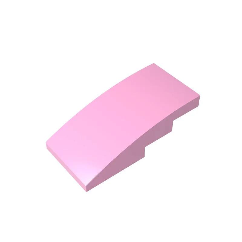 100pcs 93606 Bricks Slope Curved Parts 4 X 2 No Studs Assembly Building Model Birthday Gift Blocks Kids Adult DIY Toys