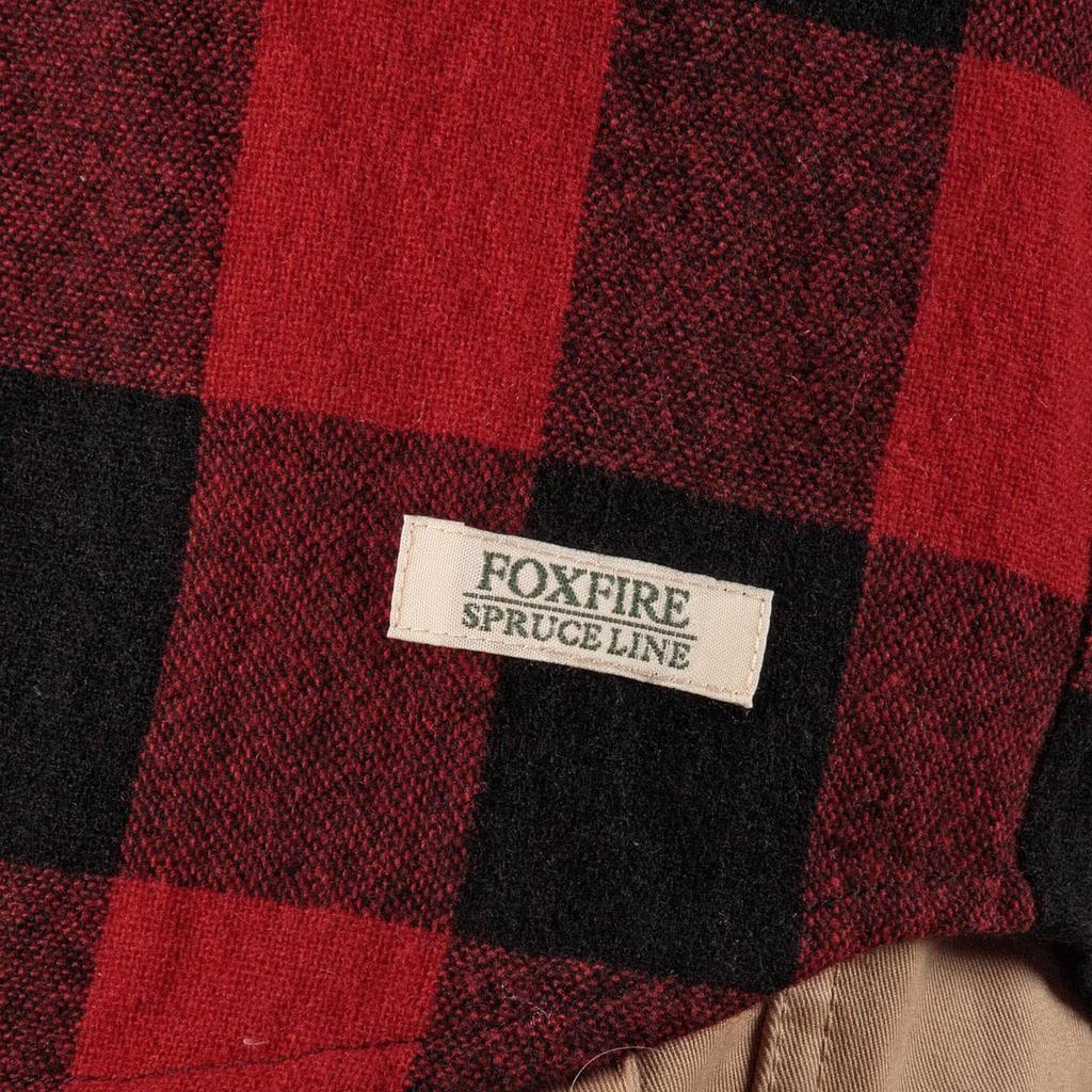 Foxfire Retro Double Wool Buffalo Check Shirt [6112440] [Wool] [Washable] Men's