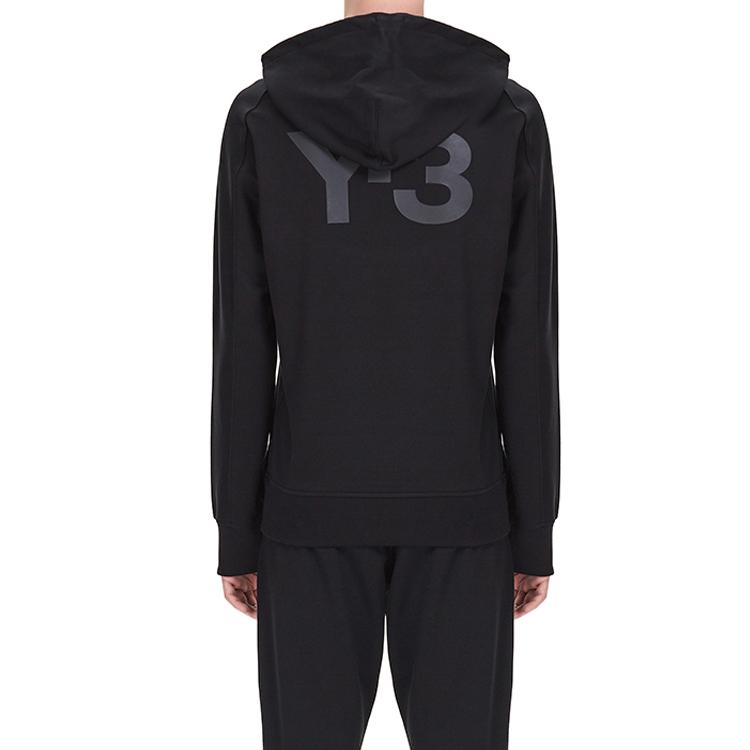 Y-3 Classic Large Logo Solid Color Casual Hoodie Unisex hoodies Black FJ0354