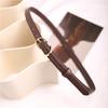 2022 Summer Fashion Narrow Leather Belt - Women's Retro Korean Style