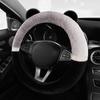 Car Steering Wheel Cover, Winter Plush Handle Cover, Warm Handle Cover, Cute Handle Cover for Girls, Cartoon Handle Cover