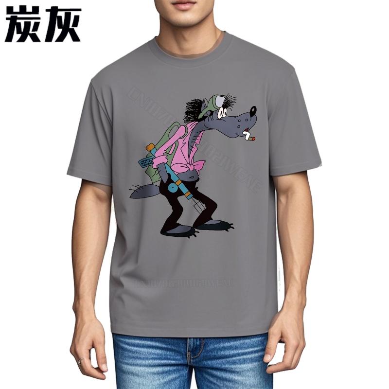 Tee Shirt Vintage Trendy Tshirt Unisex Carrying Cat On Shoulder Black Plus Size Tshirt Cool Trendy Tshirt Streetwear