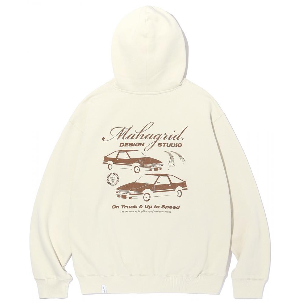 

MAHAGRID TOURING CAR HOODIE BEIGEMG2CFMM420A
