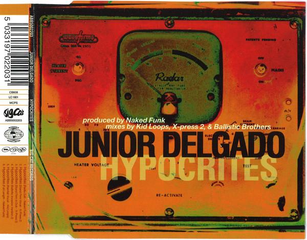

CD JUNIOR DELGADO Hypocrites ABB5002203 Big Cat 1998 UK Dance Electronica Used