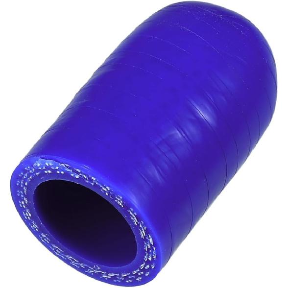 

1 Pcs 30mm Length 18mm/0.71 ID Blue Car Silicone Rubber Hose End Cap Silicone Reinforced Blanking Cap for Bypass Tube Universal Auto Replacement