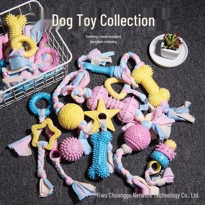Bite-Resistant Dog Puzzle Toy for Teething and Boredom Relief - Ideal for Small Breeds Like Teddy and Corgi