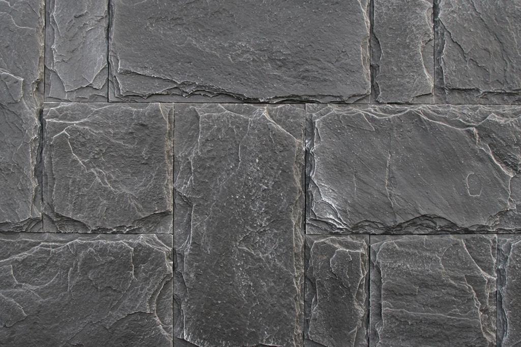 Mold for Wall Decoration, Artificial Stone and Tiles from Plaster, Concrete, Gypsum 'Bulgarian Slate' SET 8 Pcs DIY