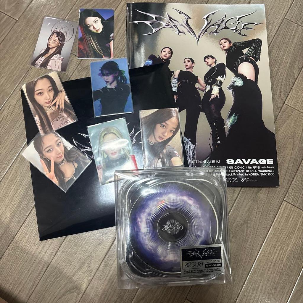 [USED] Savage album Giselle trading card