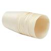 15Pcs Disposable Tasting Cup Wooden Decorated Lightweight Dessert Cup for Home Bars Restaurants