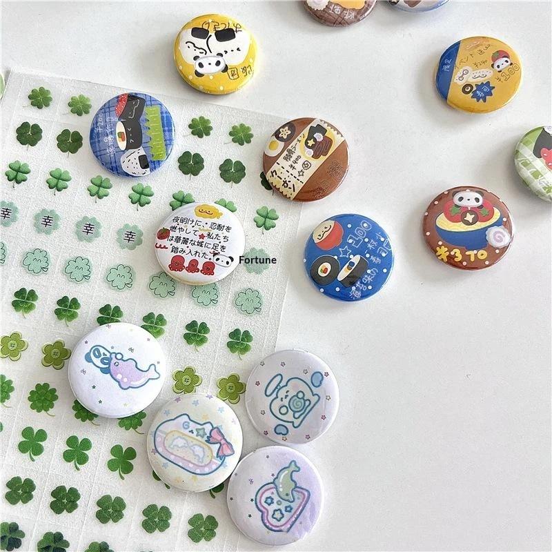 14Pcs Cute Kawaii Cartoon Badge Pins Assorted Adorable Patterns Bright Prints For Backpack Diy Gifts For Teens