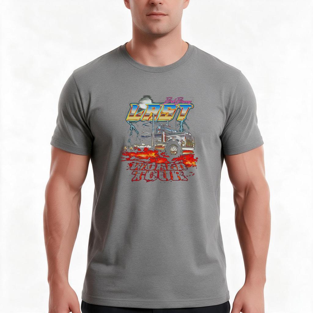 Bad Bunny The Last Tour In The World Tshirt Summer Casual Cotton Tee Unisex Men Women