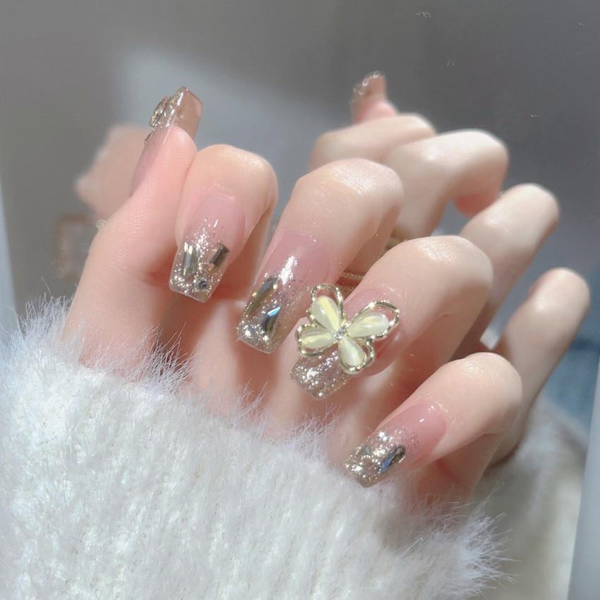 Nail Nail Wear Fashion Personality Advanced Pure Wind Butterfly Nail Patch Style
