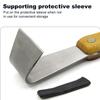 Wooden Handle Tree Bark Scraper Multifunctional Smooth Debarker Tree Bark Removal Tool  Woodworking