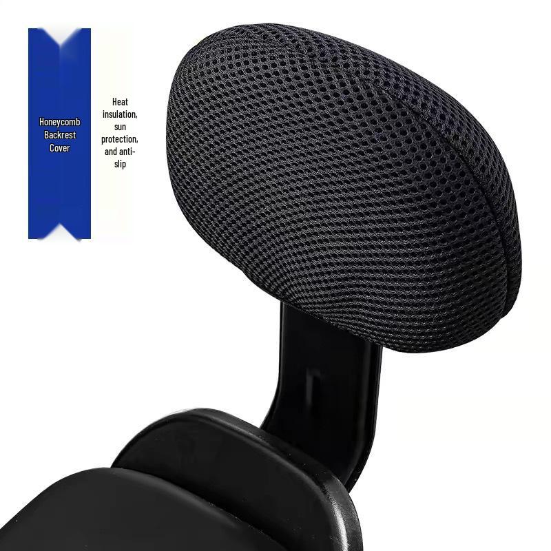 Universal Waterproof Heat-Insulated Breathable Mesh Seat Cover for Electric Vehicles, Bikes & More - Four Seasons Sun Protection