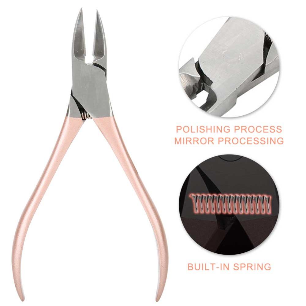Roségold eingewachsene Nagelknipser Zehennagel Trimmer Professional Pediküre Salon Pflege