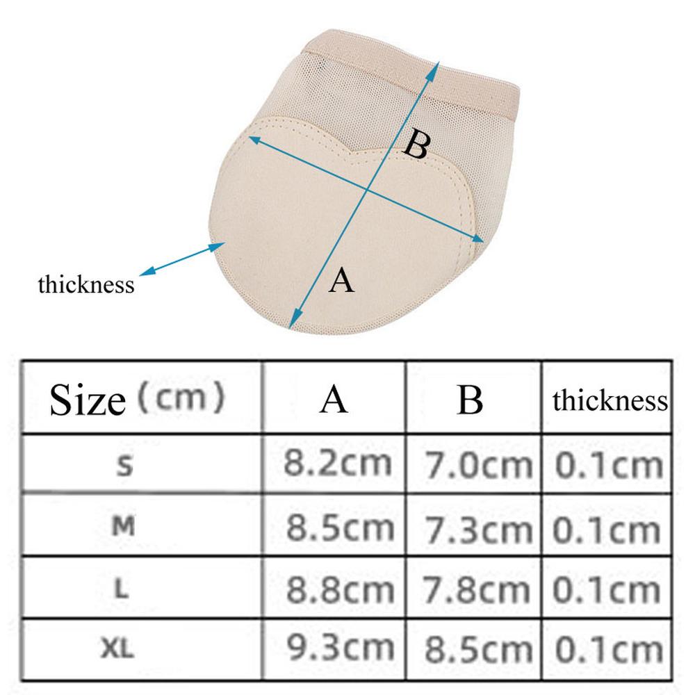 1 Pereche Paduri pentru Degete Dans Balet, Pantofi de Practică Dans, Thonguri pentru Picioare, Labuțe de Dans Talpă, Paduri Metatarsiene, Pernuțe pentru Bătăturile de pe Talpă