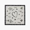 MARGESHERWOOD MARGE SKETCH SCARF_black/ivory