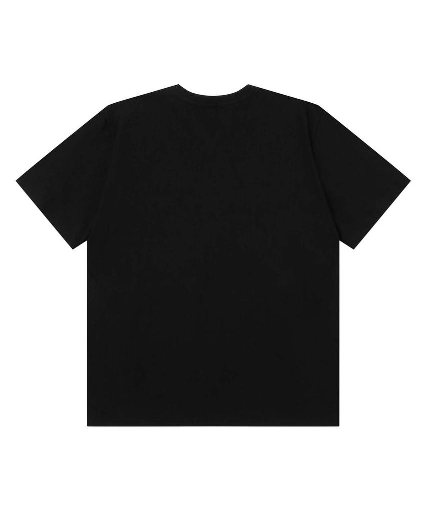 Mucent Leather Point Signature Short Sleeve Tee