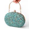 Diamond Evening Bags Shell Round Rhinestone Clutch Women Handbags Wedding Party Shoulder Bags 2025 New Purse Bolsas De Mujer