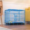 Foldable Metal Dog & Cat Cage for Home, Indoor/Outdoor, Car or Rescue Use