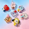 7Pcs/Set Kawaii Bunny Dog BT21 Cartoon Resin Cute Charms Jewelry Making Bracelet Keychain Making Supplies Handmade DIY 6