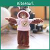 Plüschaffen-Schlüsselanhänger mit weicher Baumwollfüllung für Kinder und Sammler