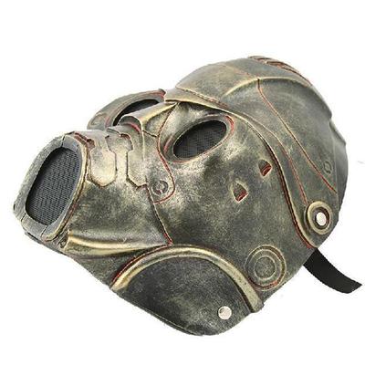 Horror Movie Resident Evil 3 Spooky Resin Mask Halloween Party Cosplay CS Protective Gas Masks High Quality
