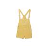 Levis Solid Color Denim Overalls Women Overalls Yellow 52333-0042