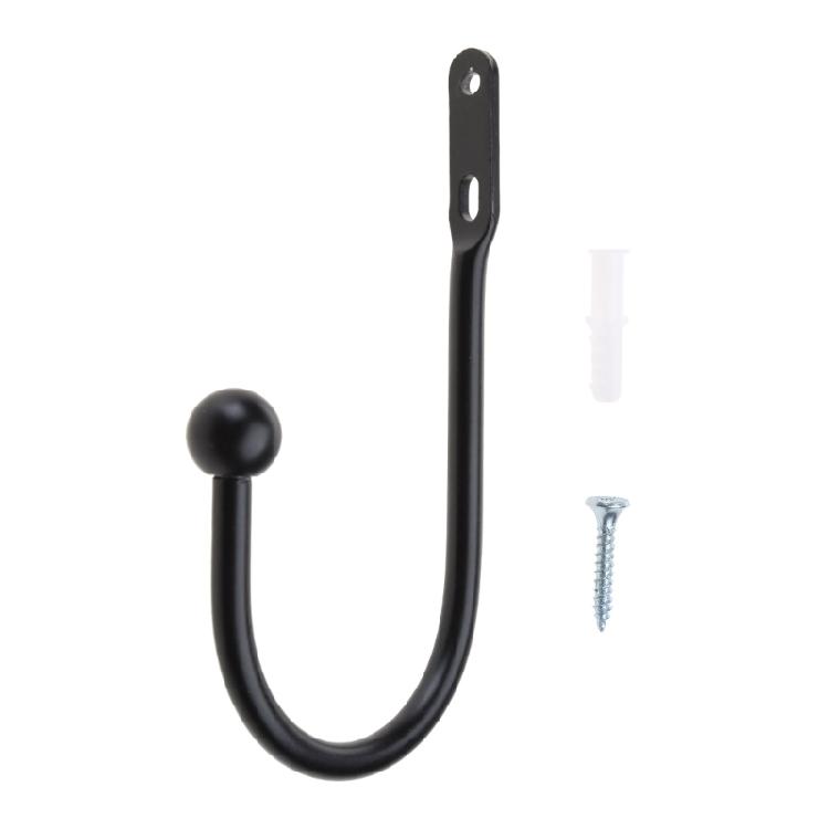 Curtain Holdback Hooks Wall Mounted Curtain Tieback Hook Decorative Curtain Hook