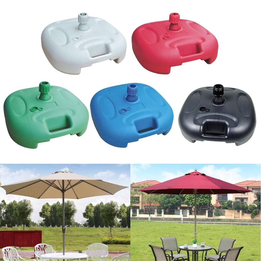 Outdoor Umbrella Stand Pole Holder Replacement Weight Parasol Umbrella Base Stand for Beach Backyard Beach Garden Outdoor