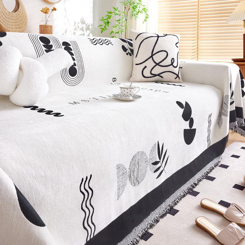 Chenille Sofa Towel Four Seasons Universal All-Inclusive Sofa Cover Dust Cover One-Piece Sofa Large Cover Cloth Cushion